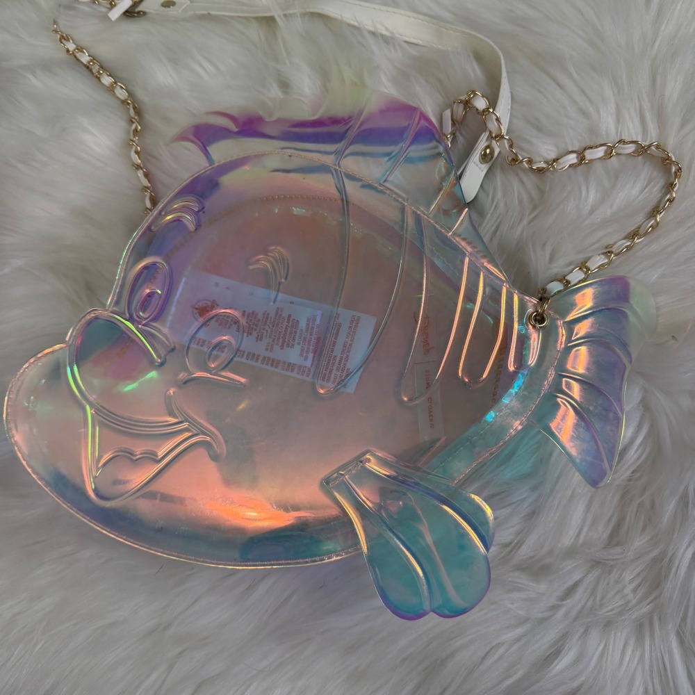 Disney x Stoney Clover Lane - The Little Mermaid Flounder Clutch Crossbody
